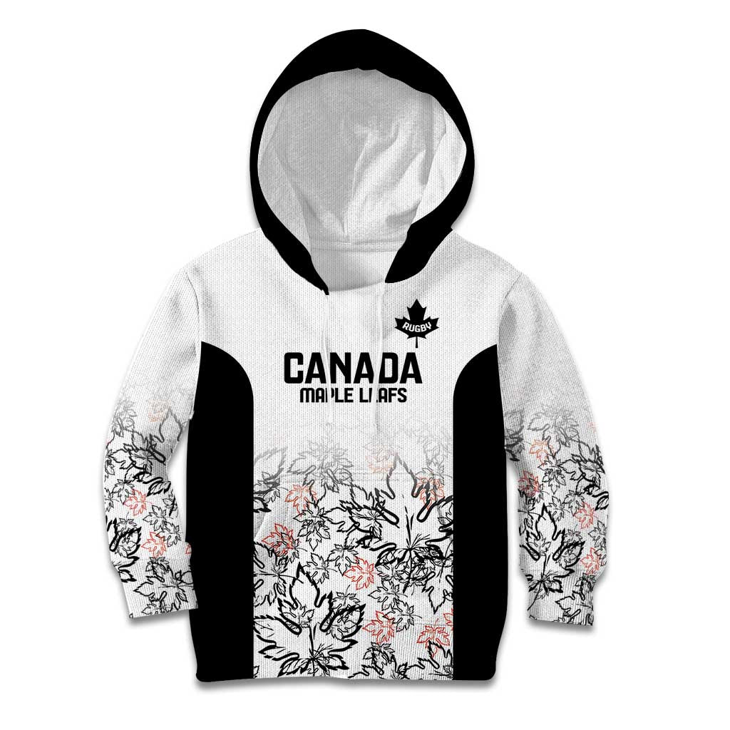 Canada Rugby Custom Kid Hoodie Maple Leafs Go Champion - Shopicos