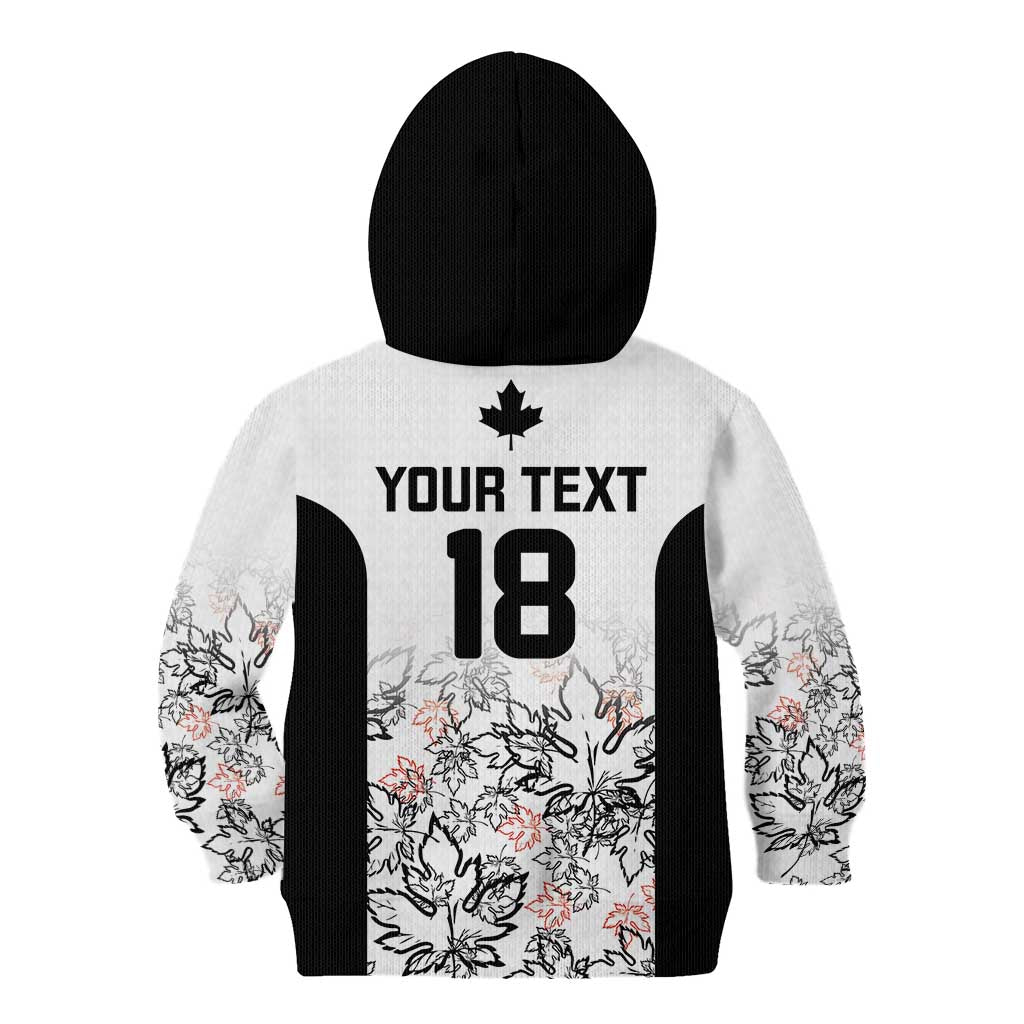 Canada Rugby Custom Kid Hoodie Maple Leafs Go Champion - Shopicos