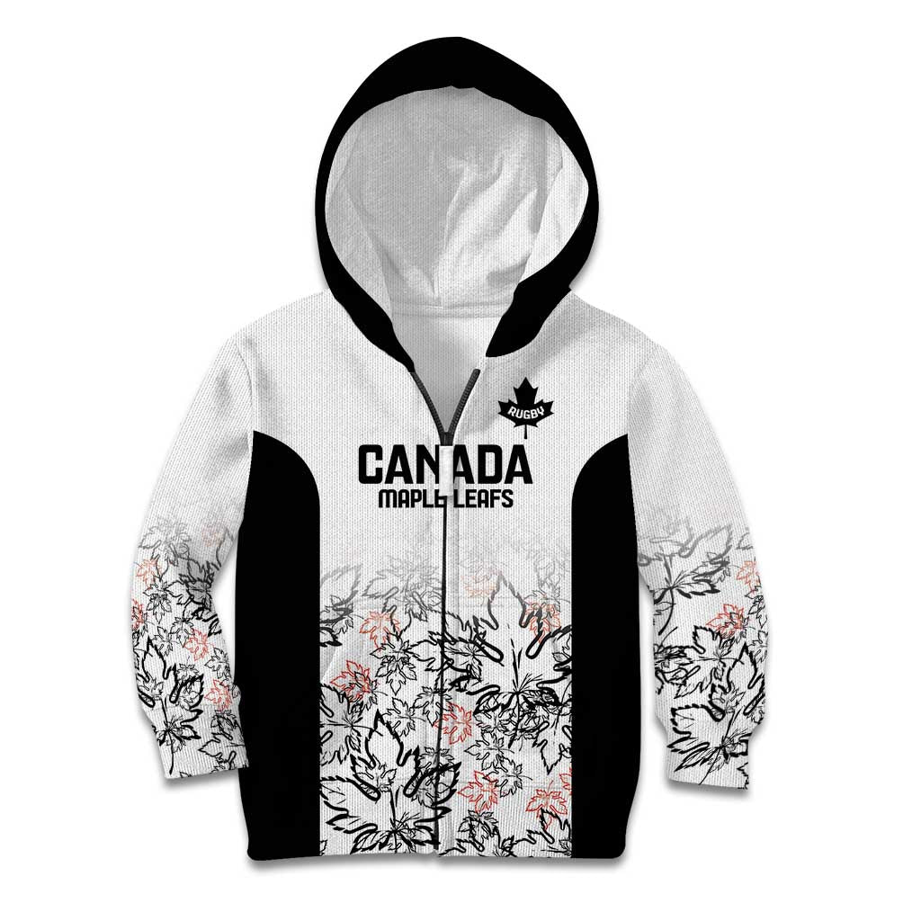 Canada Rugby Custom Kid Hoodie Maple Leafs Go Champion - Shopicos