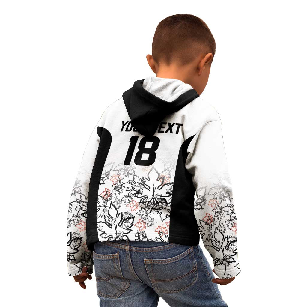 Canada Rugby Custom Kid Hoodie Maple Leafs Go Champion - Shopicos