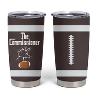 Fantasy Football Commissioner Draft Party Commish FFL Tumbler Cup Sports Party Gifts - Shopicos