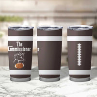 Fantasy Football Commissioner Draft Party Commish FFL Tumbler Cup Sports Party Gifts - Shopicos