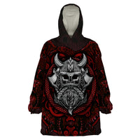Blood Of Viking Warrior Wearable Blanket Hoodie - Shopicos