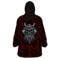 Blood Of Viking Warrior Wearable Blanket Hoodie - Shopicos