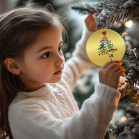 Xmas Fishing Christmas Ornament Colorful Fish Aquatic Christmas Tree Fisherman - Shopicos