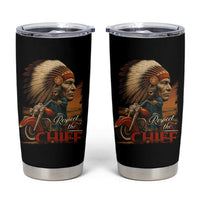 Indian American Rider Tumbler Cup Respect The Native Chief Native American Motorcycle - Shopicos