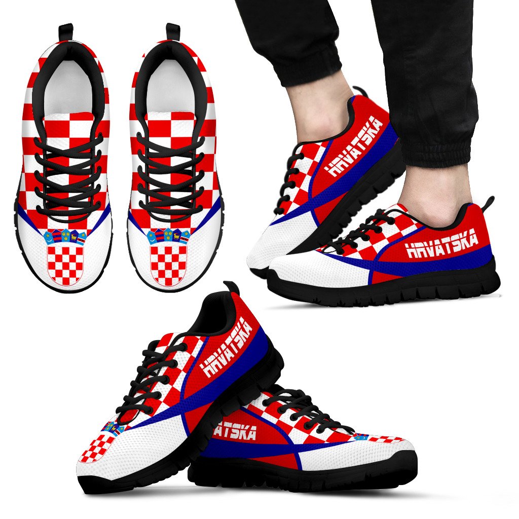 (Hrvatska) Croatia Active Sneakers (Shoes) - Shopicos
