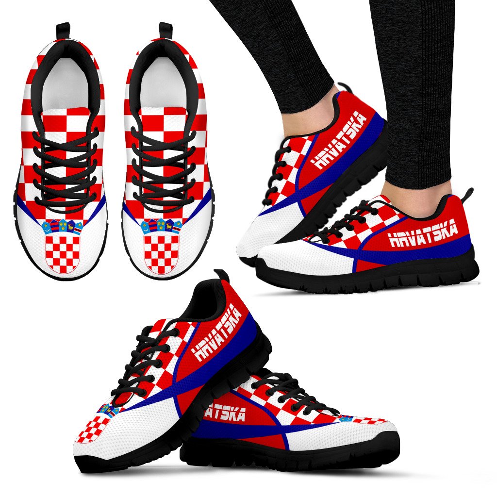 (Hrvatska) Croatia Active Sneakers (Shoes) - Shopicos