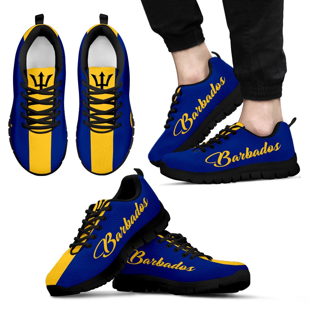 Barbados Flag Sneakers - Shopicos