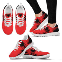 Albania Flying Flag Wings Sneaker - Shopicos