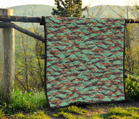 Army Guyana Tiger Stripe Camouflage Seamless Premium Quilt RLT8 - Shopicos