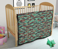 Army Guyana Tiger Stripe Camouflage Seamless Premium Quilt RLT8 - Shopicos