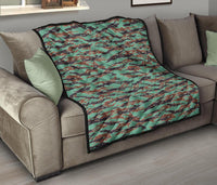 Army Guyana Tiger Stripe Camouflage Seamless Premium Quilt RLT8 - Shopicos