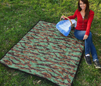 Army Guyana Tiger Stripe Camouflage Seamless Premium Quilt RLT8 - Shopicos