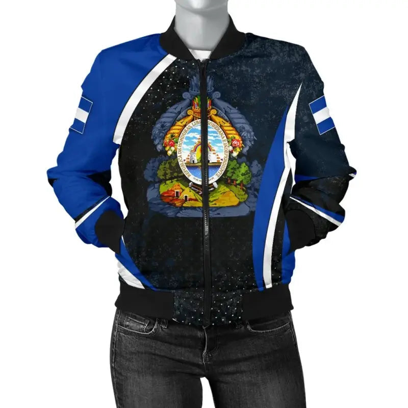 Honduras Womens Bomber Jackets - Honduras Spirits RLT8 - Shopicos