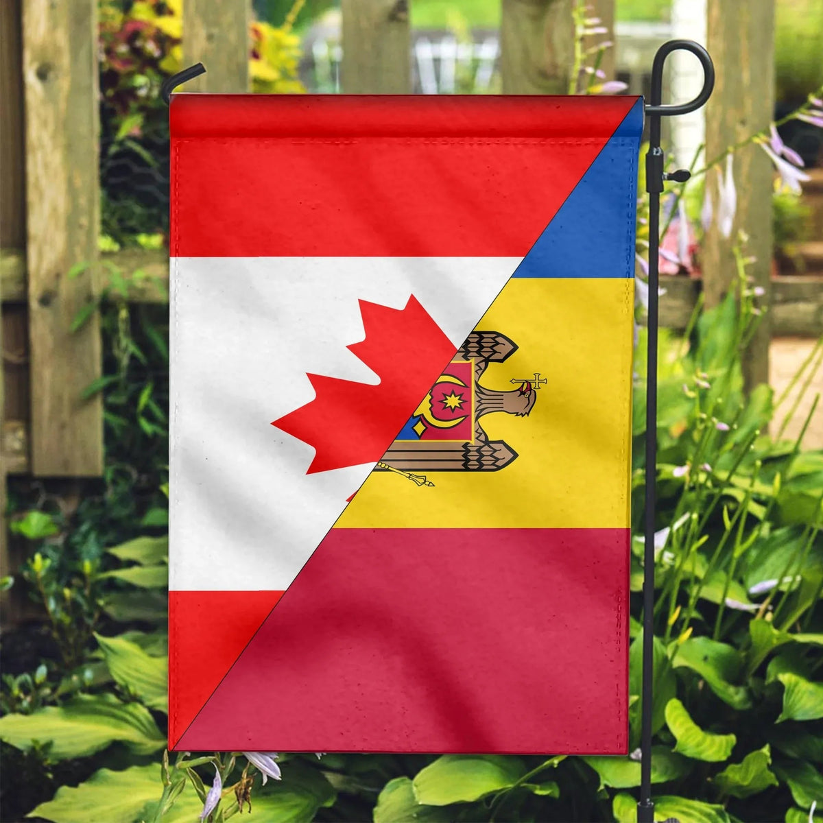 Canada Flag With Moldova Flag A15 RLT13 - Shopicos