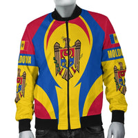 Moldova Bomber Jacket Action Flag A15 RLT13 - Shopicos