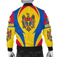 Moldova Bomber Jacket Action Flag A15 RLT13 - Shopicos