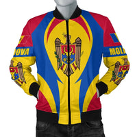 Moldova Bomber Jacket Action Flag A15 RLT13 - Shopicos