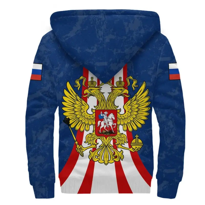 Russia Sherpa Hoodie Victory Day RLT12 - Shopicos