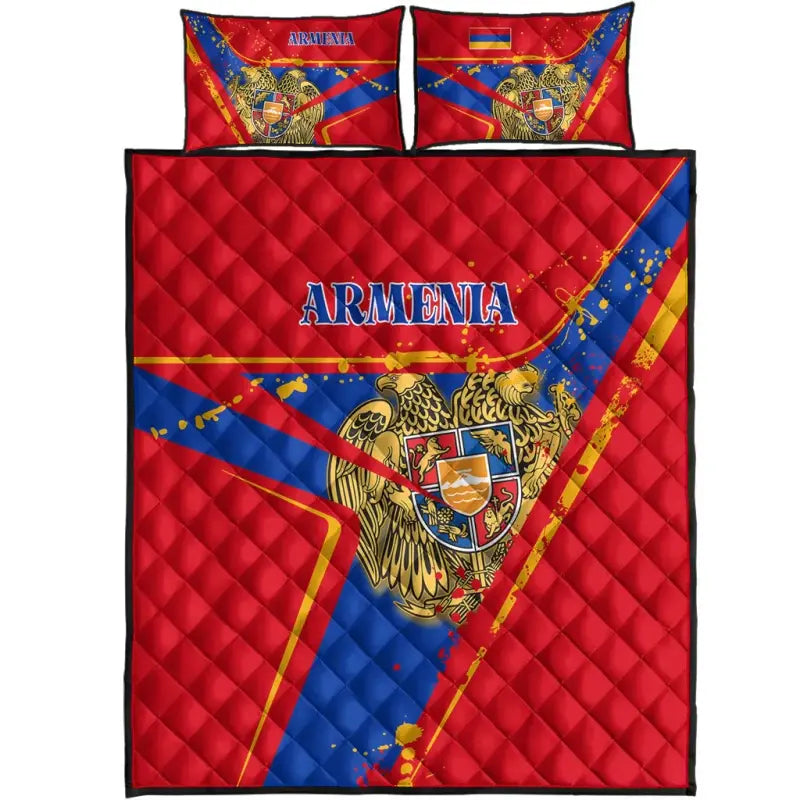 Armenia Quilt Bed Set - The Pride of Armenia RLT8 - Shopicos