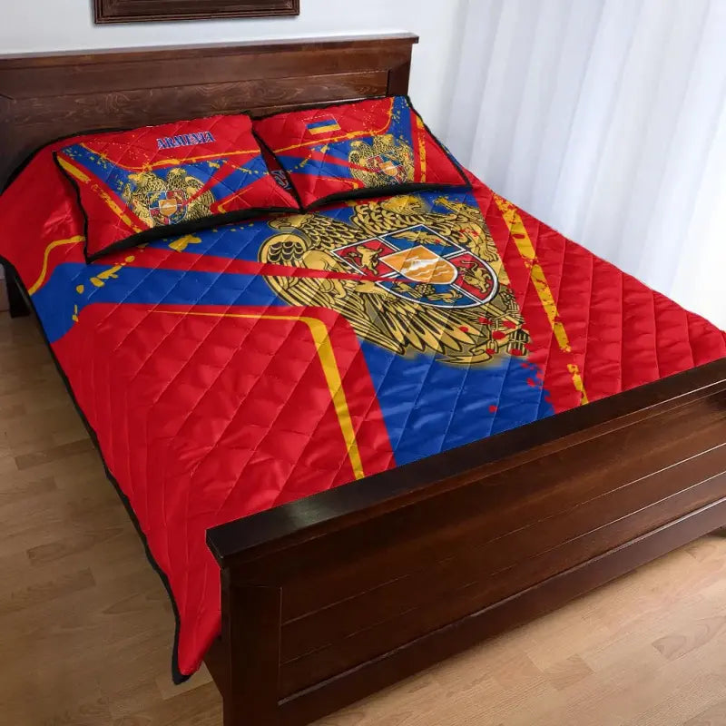 Armenia Quilt Bed Set - The Pride of Armenia RLT8 - Shopicos
