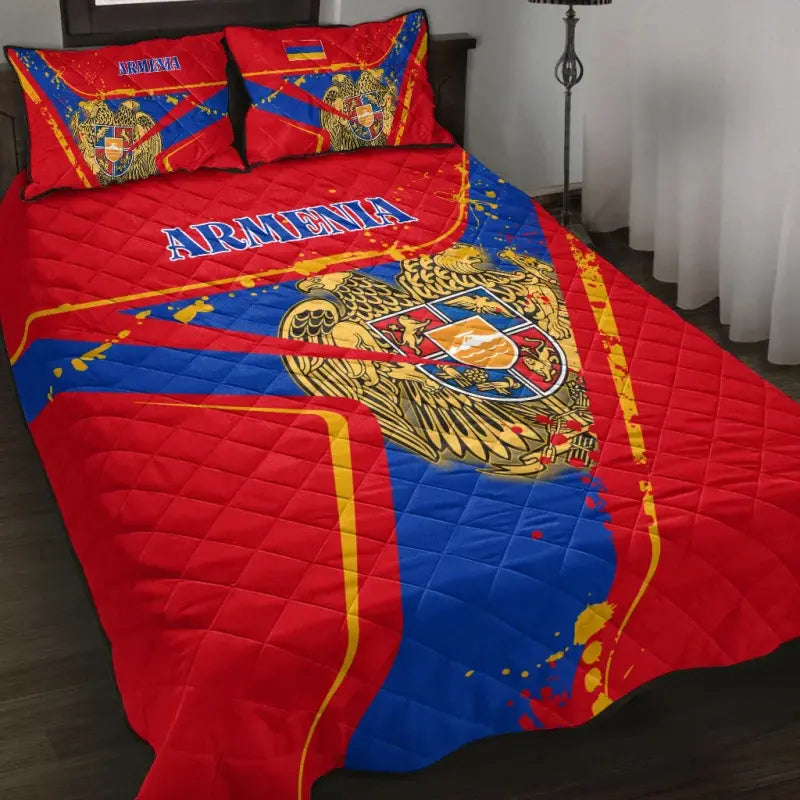 Armenia Quilt Bed Set - The Pride of Armenia RLT8 - Shopicos