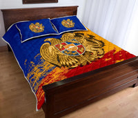 Armenia Quilt Bed Set - Armenia Blue RLT8 - Shopicos