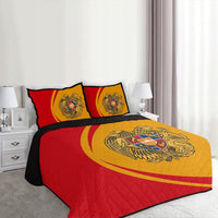 Armenia Flag Coat Of Arms Quilt Bed Set Circle 1 RLT8 - Shopicos