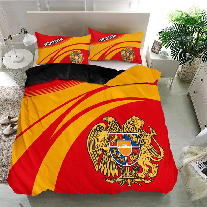 Armenia Coat Of Arms Bedding Set Cricket RLT8 - Shopicos