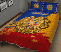 Armenia Quilt Bed Set - Armenia Blue RLT8 - Shopicos