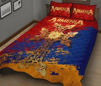 Armenia Khachkar, Armenian Cross Special Quilt Bed Set RLT8 - Shopicos