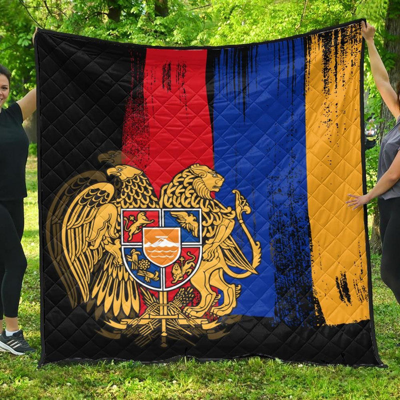 Armenia Flag Premium Quilt Flag Style RLT8 - Shopicos