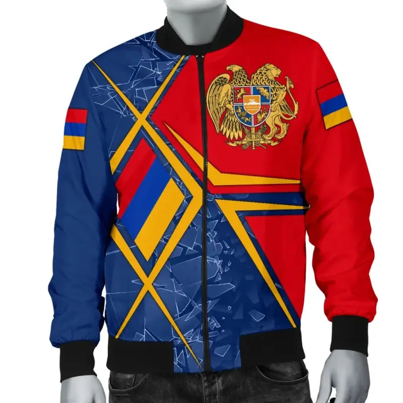 Armenia Mens Bomber Jacket - Armenia Legend RLT8 - Shopicos