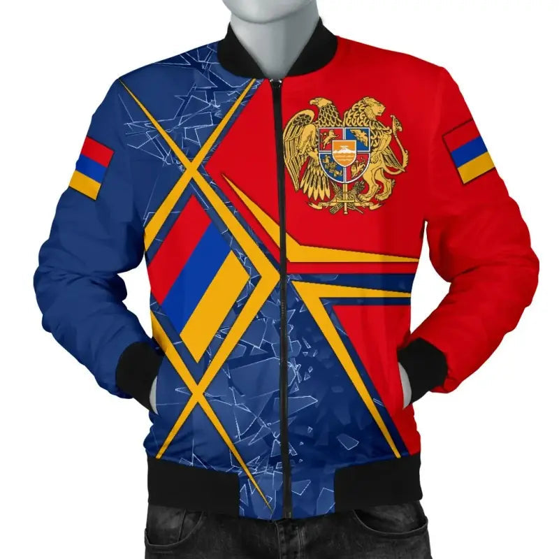 Armenia Mens Bomber Jacket - Armenia Legend RLT8 - Shopicos