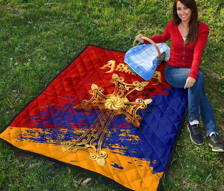 Armenia Khachkar, Armenian Cross Special Quilt RLT8 - Shopicos