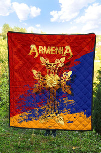 Armenia Khachkar, Armenian Cross Special Quilt RLT8 - Shopicos