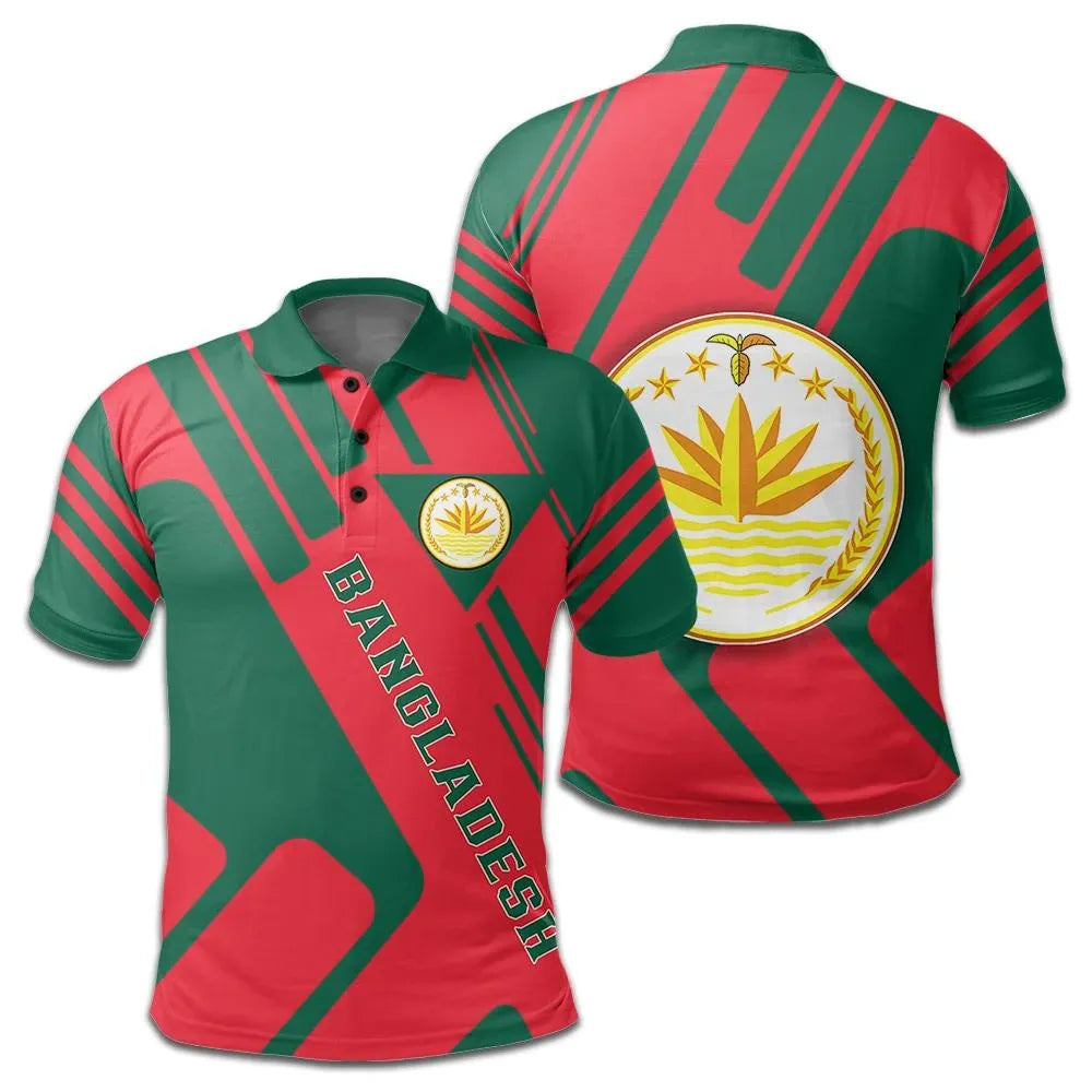 Bangladesh Coat Of Arms T Shirt Rockie RLT6 - Shopicos