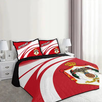 Jordan Coat Of Arms Quilt Bed Set Cricket RLT8 - Shopicos