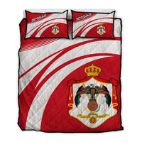 Jordan Coat Of Arms Quilt Bed Set Cricket RLT8 - Shopicos