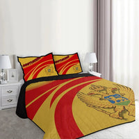 Montenegro Coat Of Arms Quilt Bed Set Cricket RLT13 - Shopicos