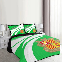 Andorra Coat Of Arms Quilt Bed Set Cricket RLT8 - Shopicos