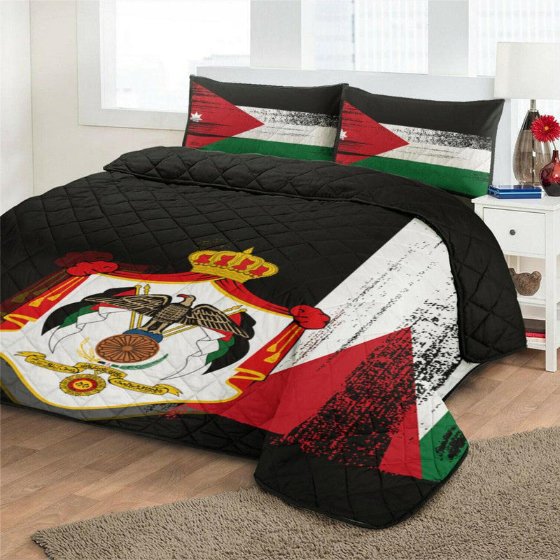 Jordan Flag Quilt Bed Set Flag Style RLT8 - Shopicos