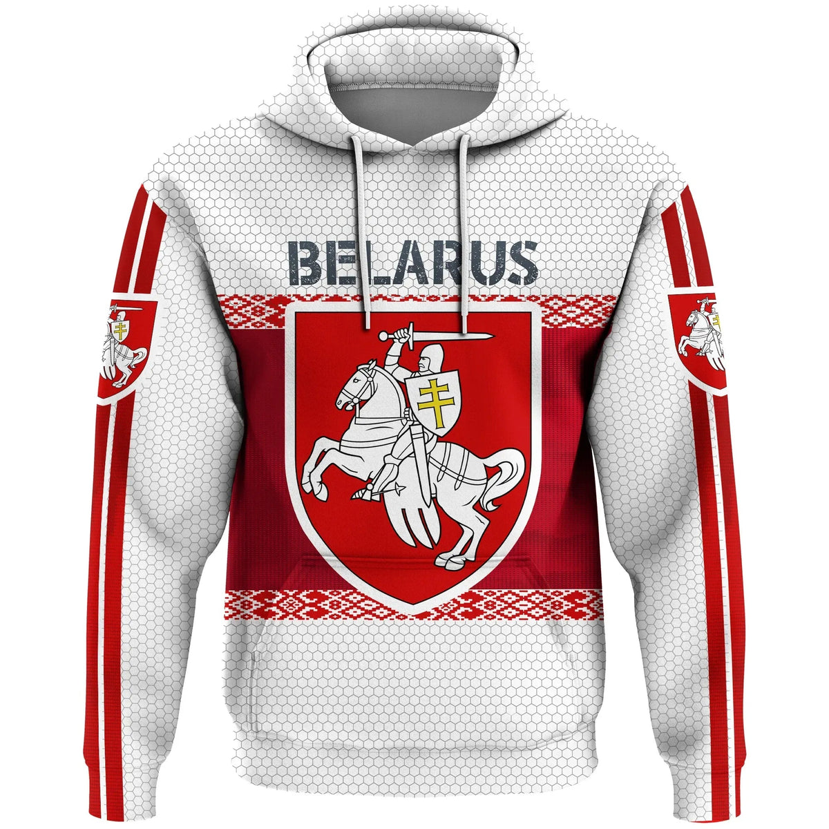 Belarus Hoodie Coat Of Arms Special RLT6 - Shopicos