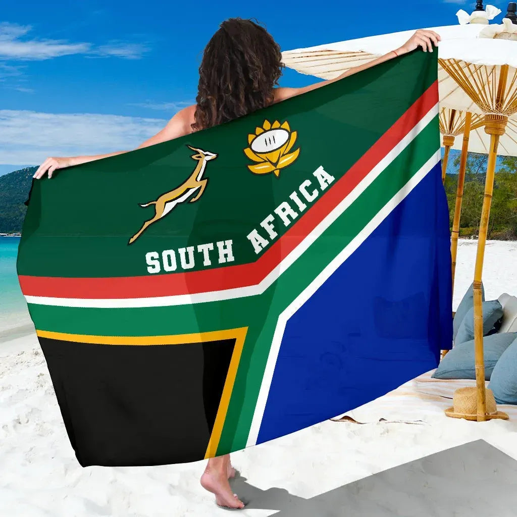 South Africa Sarong Springbok Rugby RLT8 - Shopicos