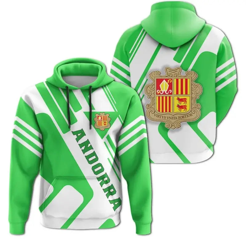 Andorra Hoodie Coat Of Arms Rockie RLT8 - Shopicos