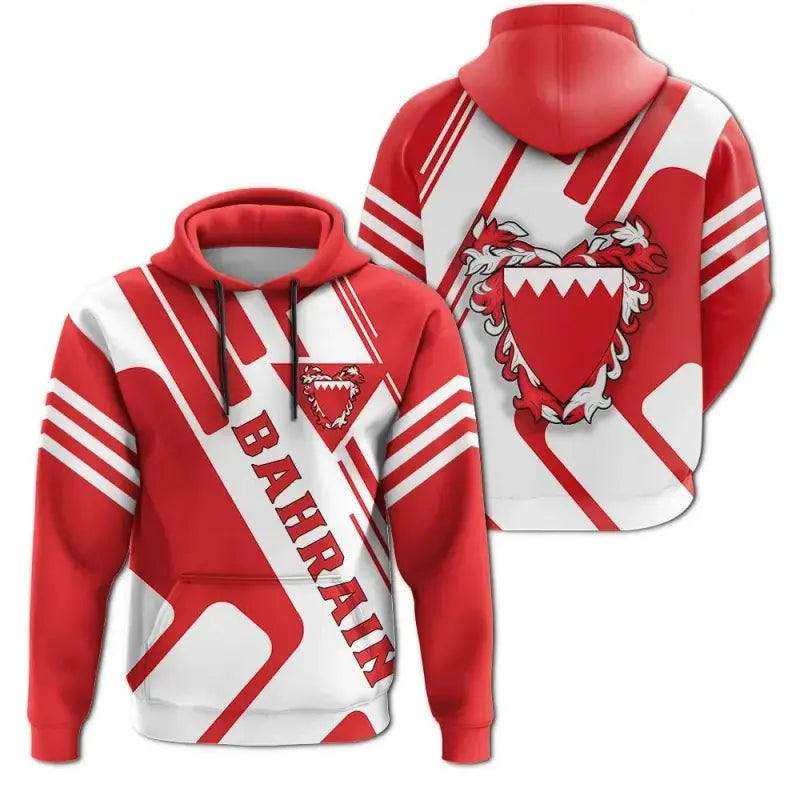Bahrain Hoodie Coat Of Arms Rockie RLT8 - Shopicos