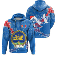 Mongolia Christmas Hoodie Coat Of Arms X Style RLT13 - Shopicos