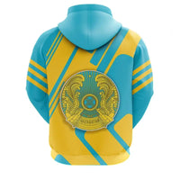 Kazakhstan Hoodie Coat Of Arms Rockie RLT8 - Shopicos