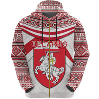 Belarus Pahonia Zip Hoodie Vibes Version RLT6 - Shopicos